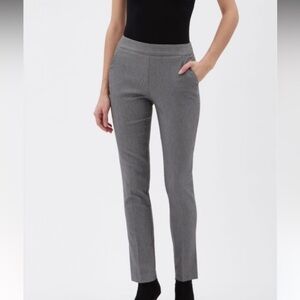 VINCE CAMUTO Gray Elastic Waist Side Zip Skinny Trouser Dress Pants Size 10